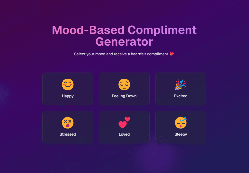 Compliment Generator